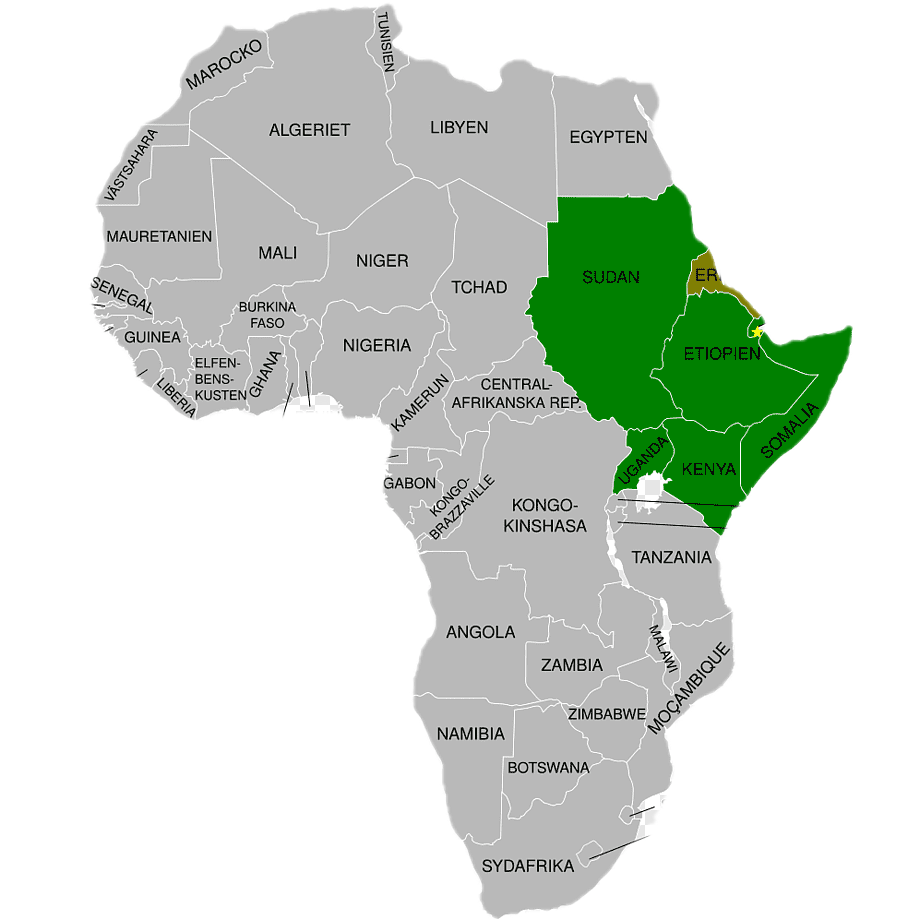 Africa Coverage Map